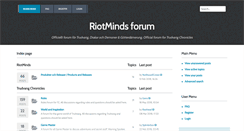 Desktop Screenshot of forum.riotminds.se